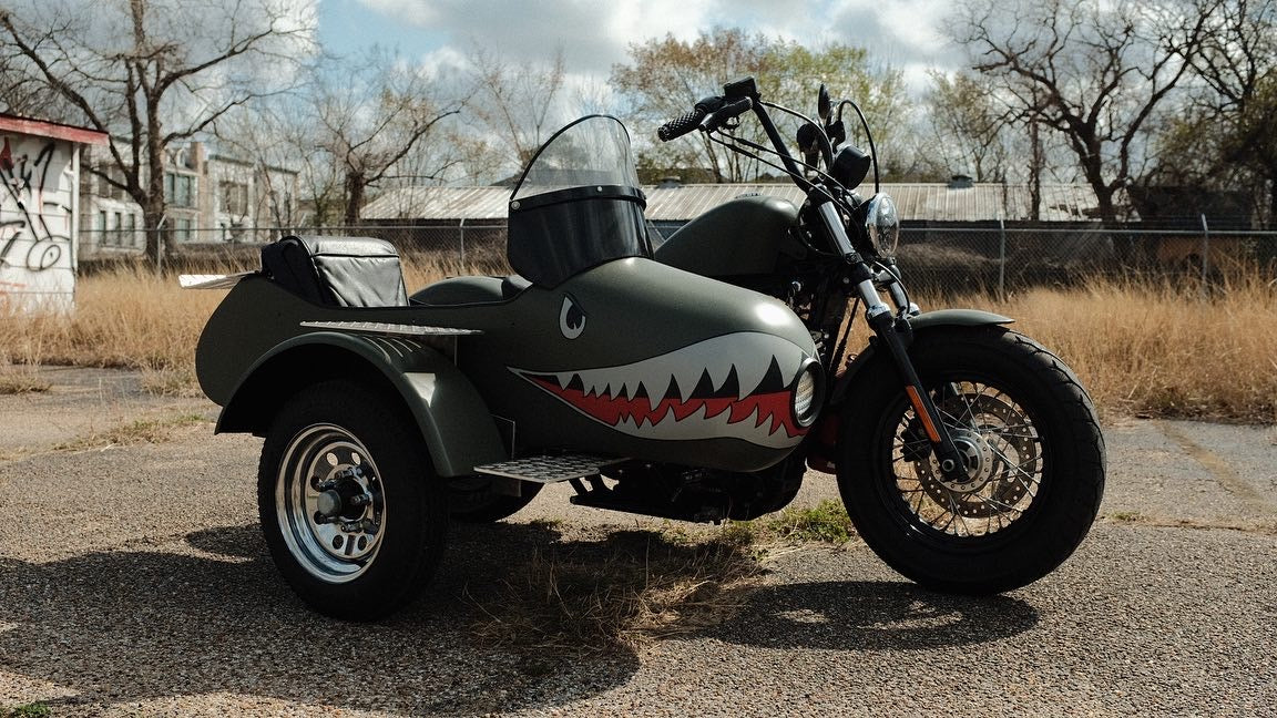 2014 H-D Sportster Bomber Sidecar