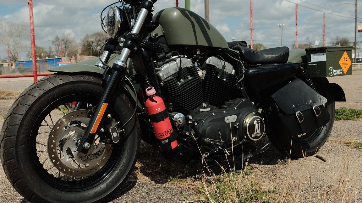 2014 H-D Sportster Bomber Sidecar