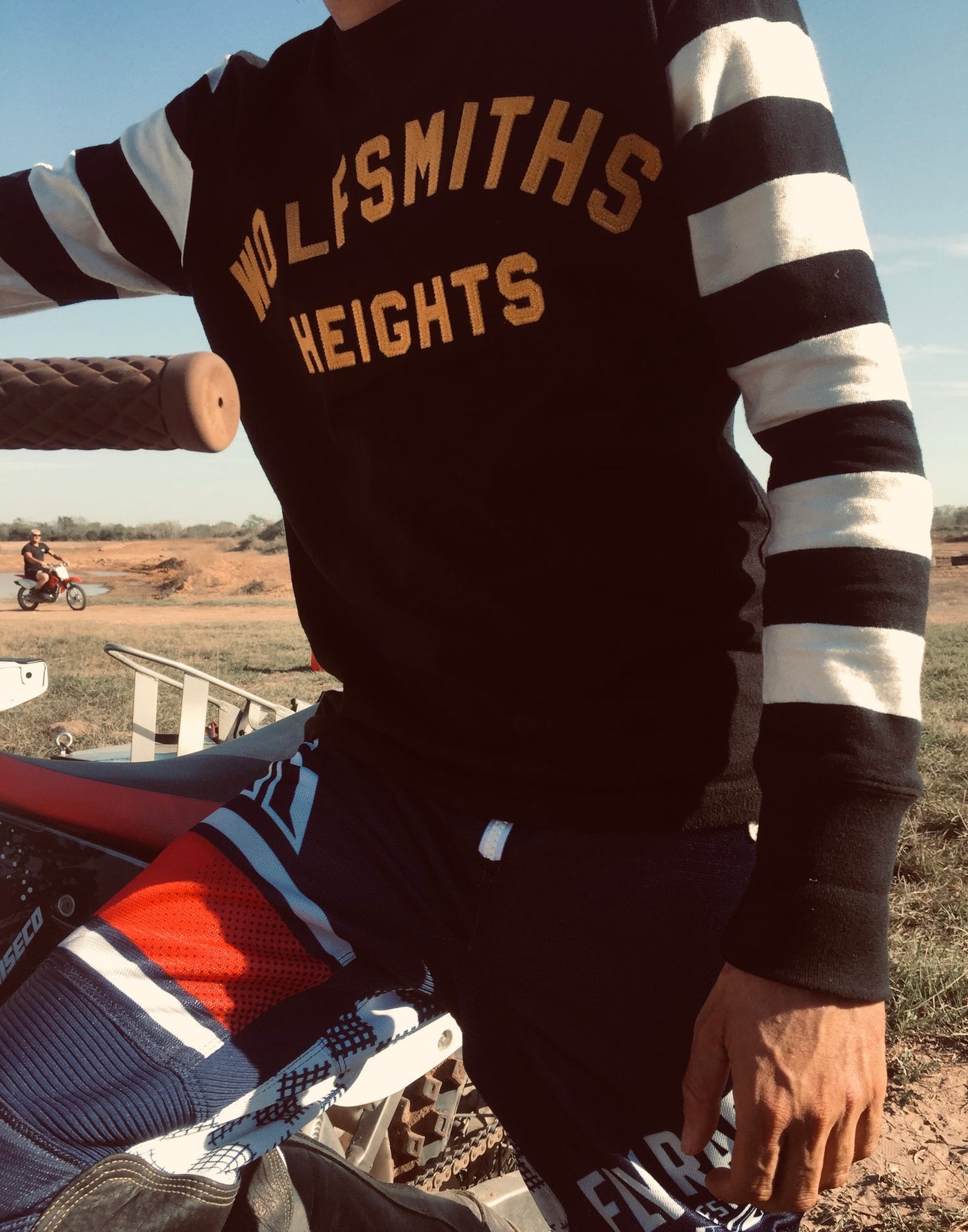 Wolfsmiths Heights Flat Track Striped Fleece - Hometown Jersey