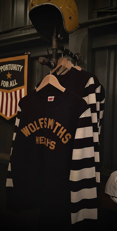 Wolfsmiths Heights Flat Track Striped Fleece - Hometown Jersey